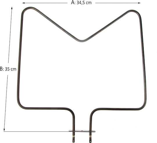 Нагревательный элемент для духового шкафа WHIRLPOOL, BAUKNECHT, IGNIS 1150W, 290×345мм Нагревательный элемент для духового шкафа WHIRLPOOL, BAUKNECHT, IGNIS 1150W, 290×345мм Нагревательные элементы для духовых шкафов