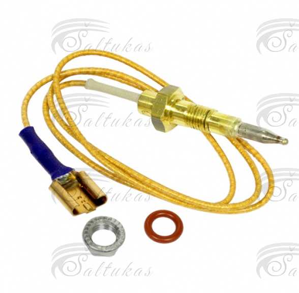 Termopora. 1981316 SP HOB THERMOCOUPLE+NUT+O.R. 520MM Термопары газовых плит