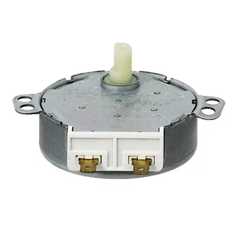 Микроволновый двигатель, BOSCH, SIEMENS, GORENJE, PANASONIC, MOULINEX, CONSTRUCTA, BEKO, ZELMER, 5 об/мин, 4W, длина оси — 16мм, тип TYJ50-8A7 = 49TYZA2, ориг. Двигатели микроволновых печей