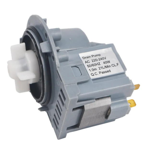 Насос для стиральной машины ARDO, ELECTROLUX, LG, SAMSUNG, GORENJE, ARISTON, INDESIT, HOOVER, CANDY, 40W, 230/240V, магнитный, универсальный, ASKOLL ECO — изображение 5