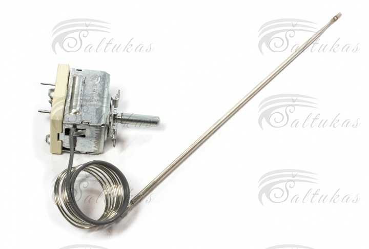 Termostatas viryklei, 50-299°C, 2 kontaktai, HANSA, AMICA, AEG, ELECTROLUX, ZANUSSI. EGO. Терморегуляторы и термопары для электроплит