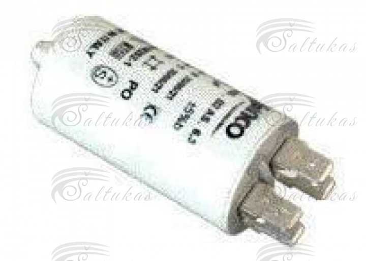 Kondensatorius 16µF (mikrofaradai), 450-500V, 4/2 x kontaktai + varžtas Конденсаторы