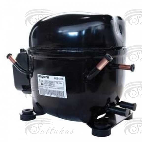 Šaldytuvo kompresorius EMBRACO-ASPERA, NT6217GK, R404A, , 220 -240V/1/50Hz, 3/4HP, 12,55cm3, LRA 25.0A, (prie 0°C 1678W, prie -10°C 1095W), (+10°C iki -20°C) Компрессоры для бытовых холодильников