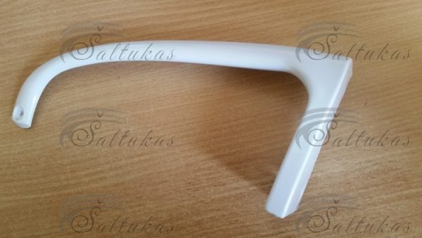 Šaldytuvo AEG / ELECTROLUX / BOSCH / SIEMENS / FAGOR / BRANDT / NEFF universali durų rankena, ilgis - 215mm (balta)