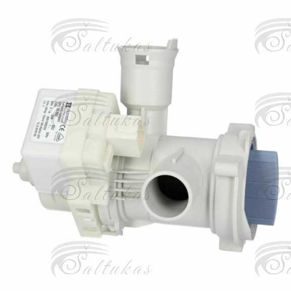 Skalbimo mašinos siurblys BOSCH, SIEMENS, Hanning, 230V, 30W, 31/39mm, originalus Насосы для стиральных машин