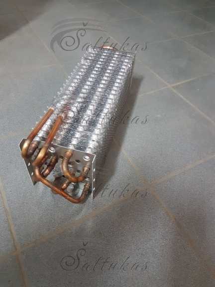 Industrial refrigerator evaporator R404A, 130W, 8 tubes, 145x140x500mm, 1.70m² Детали кухонного кондиционера и другого оборудования для промышленных холодильников
