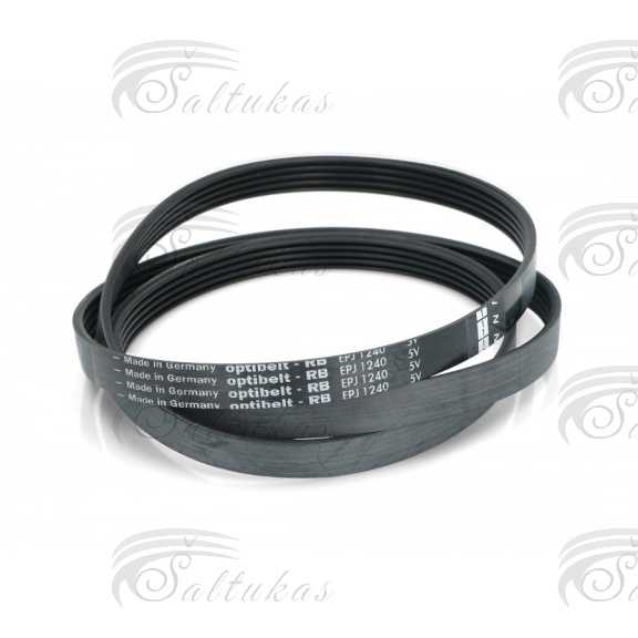Skalbimo mašinos dirželis 1240 J5 EL OPTIBELT Ремни сушилки для стиральных машин