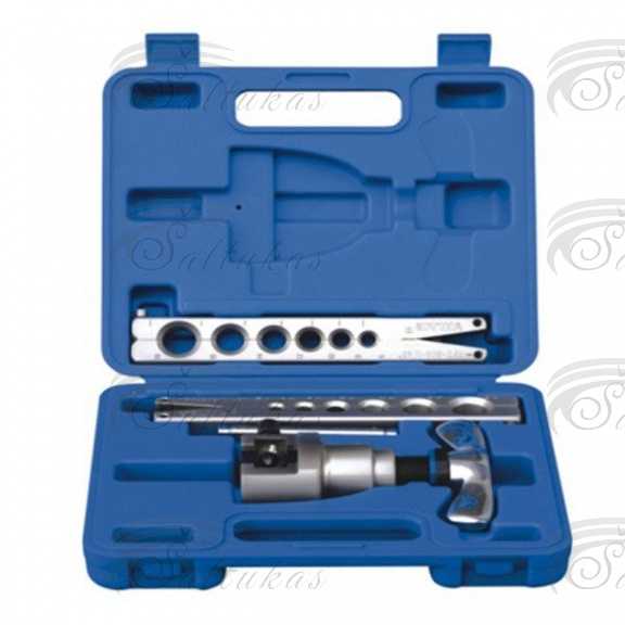 Valcavimo įrenginių komplektas VFT-808-MI, vamzd. d – 6, 8, 10, 12, 16, 19 mm, 1/4″, 5/16″, 3/8″, 1/2″, 5/8″, 3/4″, be pjovimo įrenginio Инструменты и другое оборудование