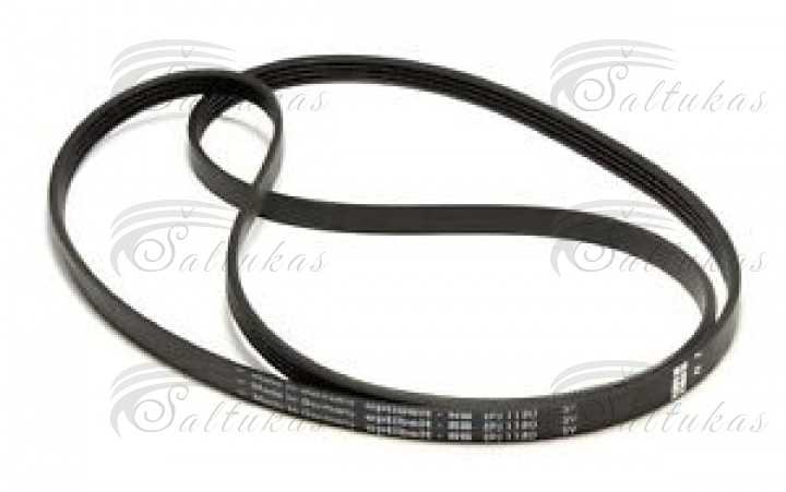 Skalbimo mašinos dirželis 1180 J4 EL BOCH SIEMENS HUTCHINSON.1180J4EL/MA POLY V BELT, ELASTISCH Ремни сушилки для стиральных машин