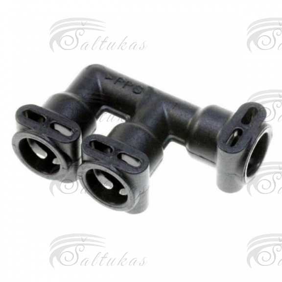 Kavos aparato MELITTA jungtis (F formos), 90°. FLUID-ANSCHLUSS F-FORM 90° V4 Клапаны, прессы, соединители, датчики давления, муфты и другие детали кофемашин