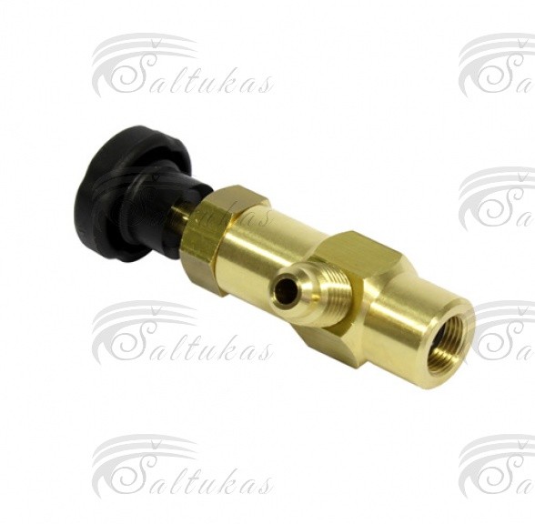 Клапан газового баллона R600, универсальный, WHIRLPOOL 7/16″ SAE (F) — 1/4″ SAE (M) Автомобильные детали холодильных морозильников для бытового промышленного холодильного оборудования