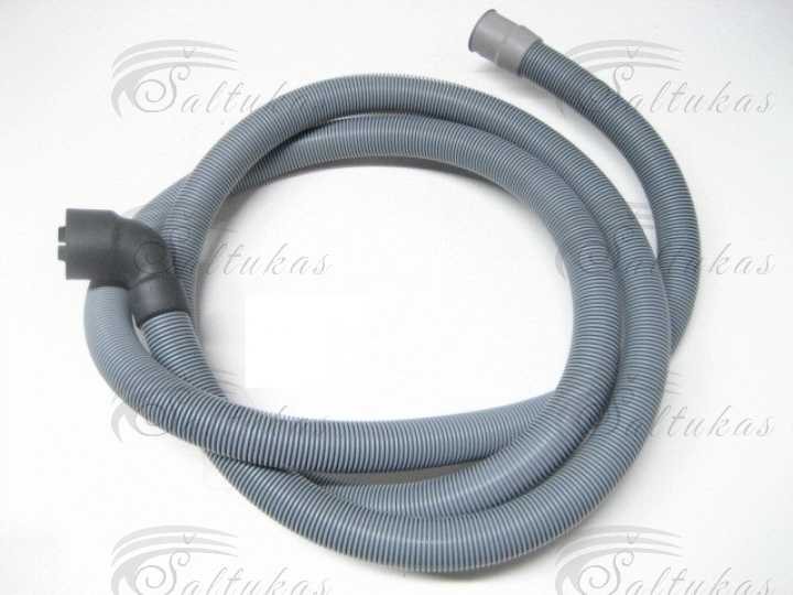 Skalbimo mašinos išpylimo žarna AEG, ELECTROLUX, ZANUSSI,  21x31mm diam., 2 metrų Шланги для стиральных, посудомоечных машин и принадлежностей к ним, перемычки, прокладки