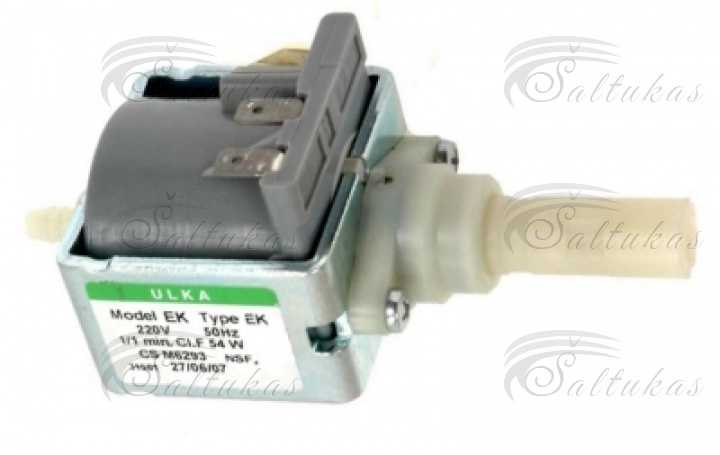 ULKA EK 54W, CS M6293 Водяные насосы пылесоса