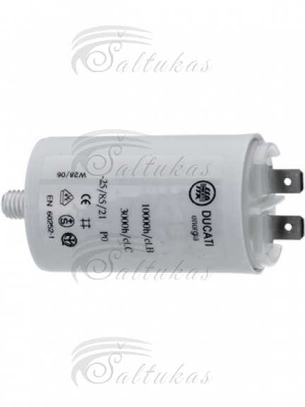 Kondensatorius 18µF (mikrofaradai), 450-500V, 2 kontaktai + varžtas, SC1121 Конденсаторы