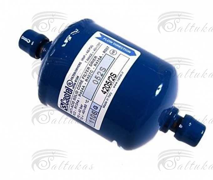 Фильтр CASTEL 4205/2S, 052, 1/4» ODS, сварной Детали кухонного кондиционера и другого оборудования для промышленных холодильников