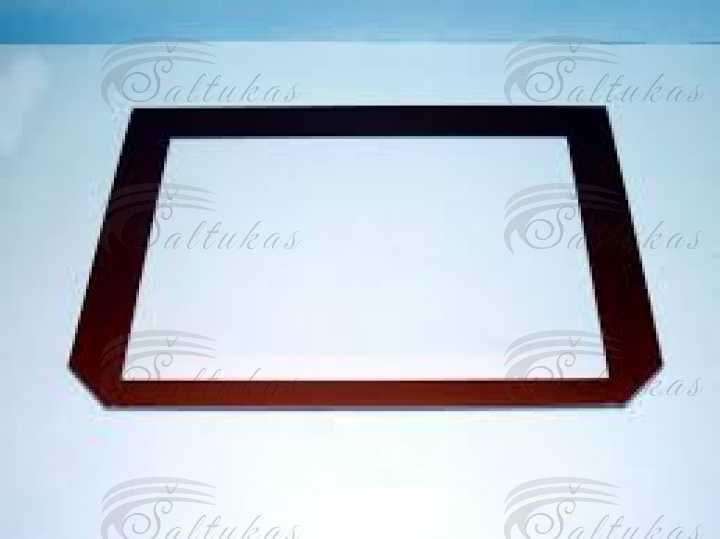 Orkaitės GORENJE vidinis durų stiklas, tinka orkaitėms su pirolize, 546x397mm,orig. Остекление дверцы духового шкафа, стеклокерамические поверхности варочной панели