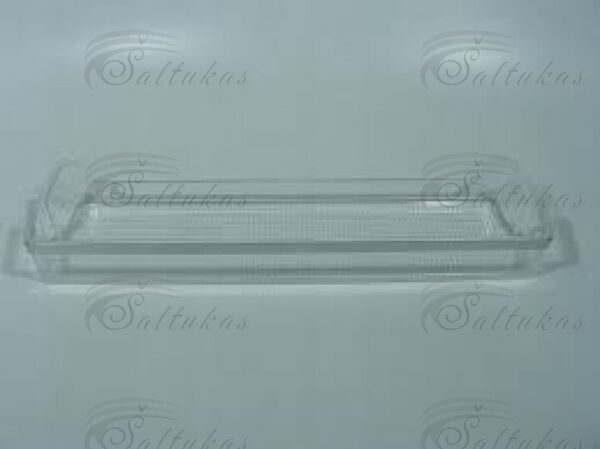 Šaldytuvo AMICA ,HANSA vidurinė durų lentynėlė.Matmenys Plotis: 43 cm Aukštis: 50 mm Gylis: 10 cm