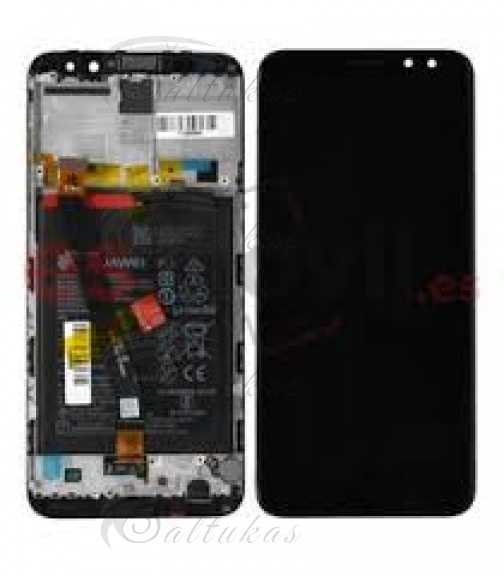 Telefono HUAWEI P10 LCD / TOUCH + BATERY MONTAVIMAS — JUODAS Аккумуляторы для телефонов, чехлы для видеокамер, защитные очки и другие детали