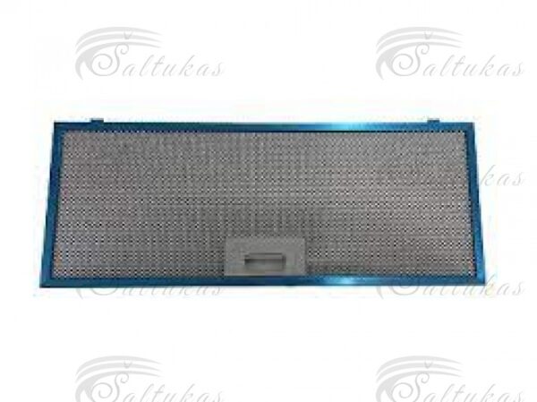 Gartraukio ELICA,WHIRLPOOL/INDESIT metalinis (aliumininis) riebalų filtras, 458x177mm