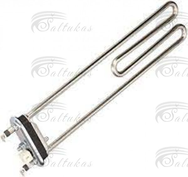 Skalbimo mašinos LG kaitinimo elementas,Talpa: 2000W, Ilgis: 332mm, Plotis: 69mm, Ilgis Flanšas: 80mm, Plotis Flanšas: 27mm, Jutiklio ilgis: 23mm, Atstumo jungiamosios detalės: 56.5mm, Termostatas: Taip gylis: 304 mm