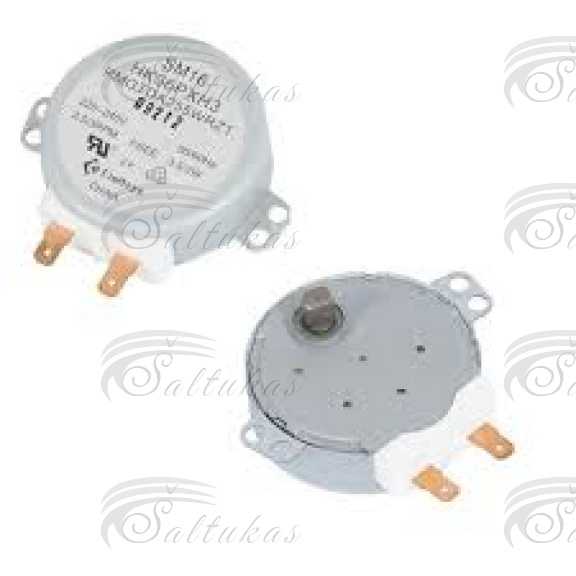 Mikrobangų krosnelės varikliukas SHARP, WHIRLPOOL, MIELE, SM16, HK36M2H3, 220V, 3,5/3W, 2,5/3RPM Двигатели микроволновых печей