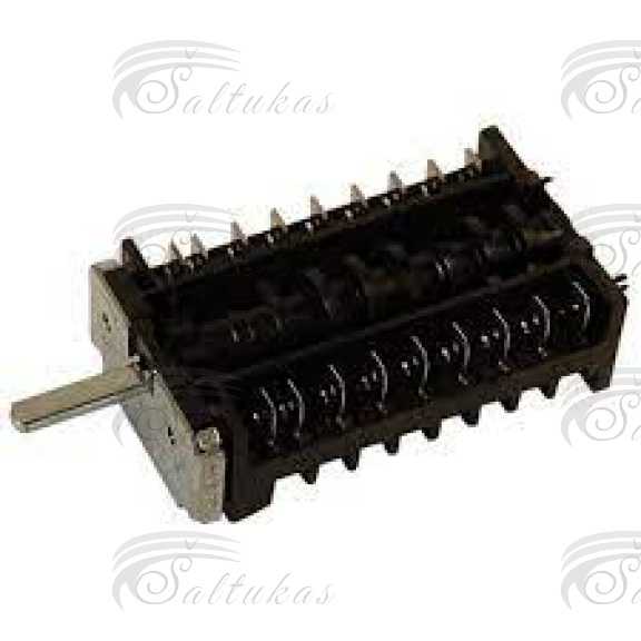 Viryklės CANDY, HOOVER perjungėjas, 9 padėčių (8+0), orig. Выключатели для электроплит, выключатели таймеры