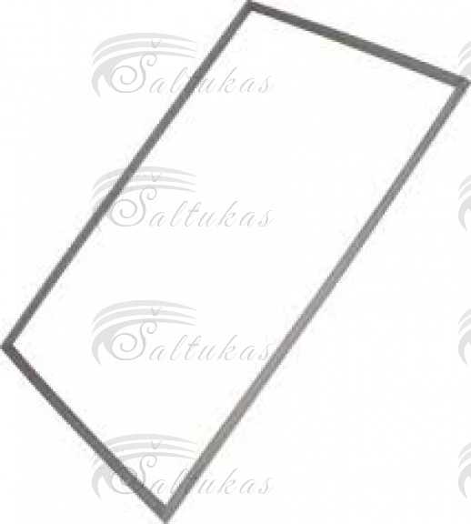Šaldytuvo BEKO, BLOMBERG viršutinė durų tarpinė, pilka,BEKO CNE47540GW BEKO CN148231X BEKO CN142222DX BEKO CNE47520GB BEKO CN142240X BEKO CN148232X BEKO CNE47540GB Прокладки для дверей холодильников и т.д.