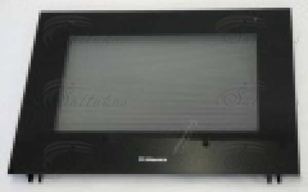 Viryklės HANSA, AMICA orkaitės durų išorinis stiklas su rėmu, 595x463mm
