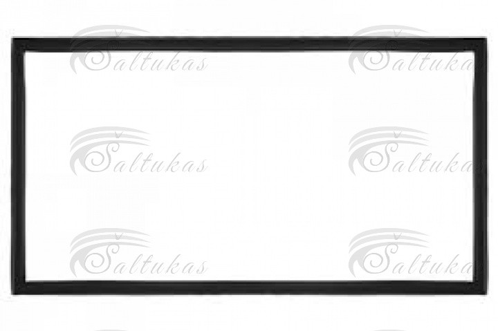 Šaldytuvo AEG, ELECTROLUX, ZANUSSI durų tarpinė, viršutinė, 1167x563mm, juoda, orig Прокладки для дверей холодильников и т.д.