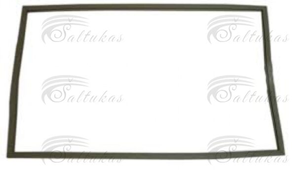 Šaldytuvo LIEBHERR durų tarpinė viršutinė, pilka.Plotis: 56,5 cm, aukštis: 93 cm,orig.