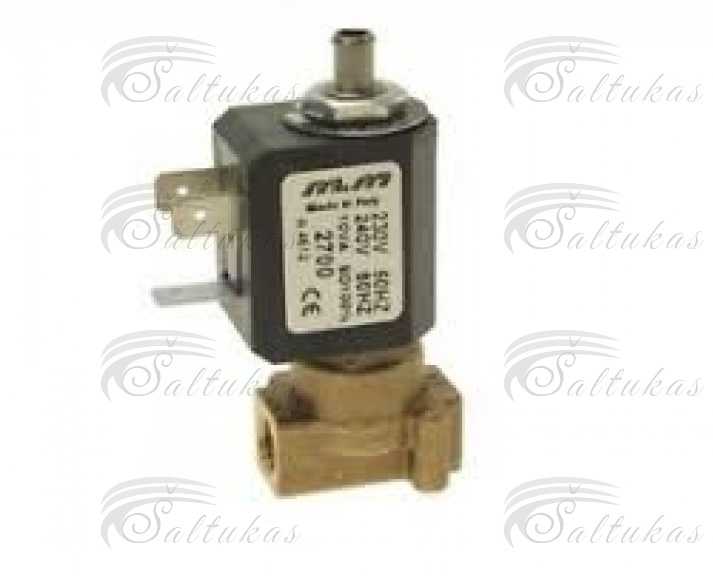 Elektromagnetinis vožtuvas OLAB, 230V, 50Hz, 12,5VA, ø6,5/ø1/8, kavos aparatams LAVAZZA, DELONGHI  . Клапаны, прессы, соединители, датчики давления, муфты и другие детали кофемашин