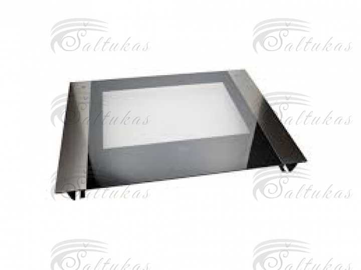 Elektrinės orkaitės WHIRLPOOL/INDESIT,IKEA,BAUKNECHT priekinis,išorinis durų stiklas 426mm x 582mm,orig. Остекление дверцы духового шкафа, стеклокерамические поверхности варочной панели