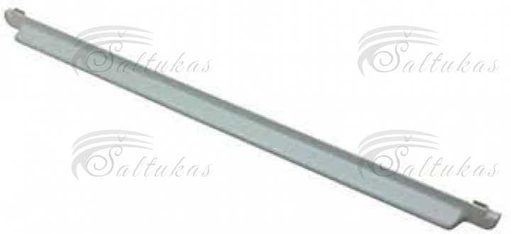 Šaldytuvo AEG, ELECTROLUX stiklinės lentynos plastikinis laikiklis (galinis), ilgis — 517mm, orig. Держатели для бытовых холодильников, выдвижных ящиков, полок и других пластиковых деталей