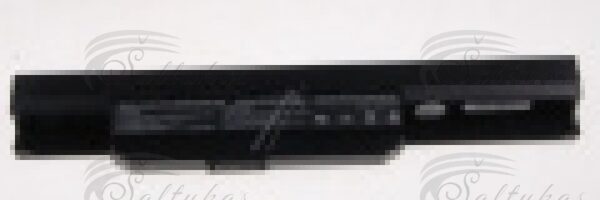 Kompiuterio Asus X53S akumuliatorius Įtampa: 10.8V, Talpa: 4.4Ah, Tipas: Nešiojamojo kompiuterio akumuliatorius, Chemija: Ličio jonų (Li-ion), Įkraunamas: Taip, Turinio vienetai: 1, Pakuotė: Kartoninė, Elementų skaičius: 6
