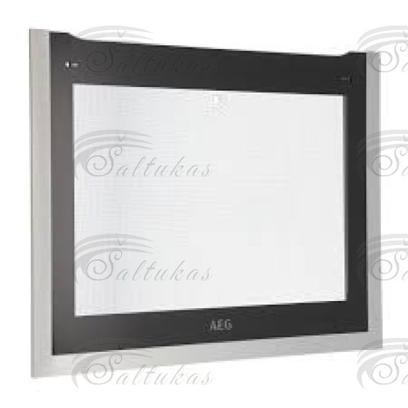 Elektrinės orkaitės ELECTROLUX / AEG priekinis durų stiklas,594X470MM,orig. Остекление дверцы духового шкафа, стеклокерамические поверхности варочной панели
