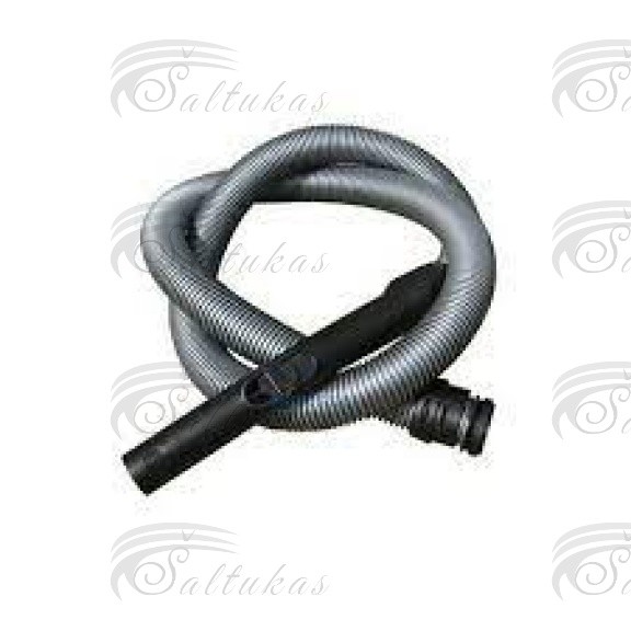 Dulkių siurblio žarna MIELE, 185cm, S2, S2000, C1 modeliams,alternatyva. VACUUM HOSE AND HANDLE — ALT. FOR MIELE — SILVER Щетки, шланги, гепафильтры и мешки для пылесосов