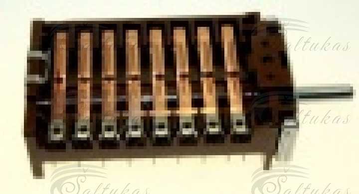 Elektrinės orkaitės AEG, ELECTROLUX, ZANUSSI jungiklis ,8+0,EKK513510X modeliams ir kt Выключатели для электроплит, выключатели таймеры