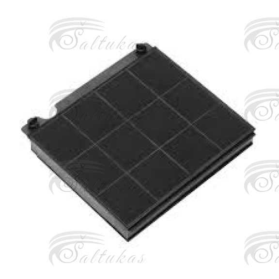Gartraukio filtras ELICA, AEG, ELECTROLUX, WHIRLPOOL, TYPE 15, IKEA, SIEMENS, HOTPOINT, IGNIS, INDESIT,Aktyvintos anglies filtras, 22 cm, 21 cm, 3 cm, turinio vienetai: 1 Фильтры капота двигателей и других деталей