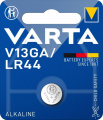 Аккумулятор VARTA, LR44/V13GA, 1,5 В, 125 мАч, (Al-Mn), 5,4×11,6 мм Силиконовые клеи, изоляция, аккумуляторы, батареи, бородатые, эпиляторы и т.д.