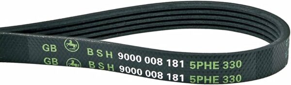 Сушильная лента (вентилятор) 330 H5 EL, BOSCH, SIEMENS, NEFF, BALAY, CONSTRUCTA, HANSA, AMICA, SMEG, GORENJE, TEKA orig — изображение 2