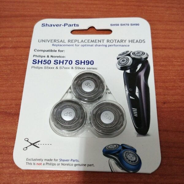 Бородатые головки PHILIPS SH50, SH70, SH90. ЗАМЕНА БРИТВЕННОЙ ГОЛОВКИ ДЛЯ PHILIPS SH50 SH70 SH90 — изображение 2