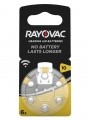 Воздушно-цинковый аккумулятор RAYOVAC ZA10, DA10, PR70 для слуховых аппаратов, 1.4V, 105mAh, 3.5×5.8мм, 6 шт. — Mēness aptieka Компл. Силиконовые клеи, изоляция, аккумуляторы, батареи, бородатые, эпиляторы и т.д.