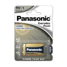 Щелочная батарея Panasonic 6LR61 DAILY POWER щелочная батарея 9 В Силиконовые клеи, изоляция, аккумуляторы, батареи, бородатые, эпиляторы и т.д.