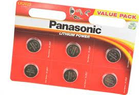 Аккумулятор PANASONIC Lithium Power, CR2025, 3V, 165mAh, (Li-MnO2), 2.5×20мм, 6 шт. — Mēness aptieka Сюита Силиконовые клеи, изоляция, аккумуляторы, батареи, бородатые, эпиляторы и т.д.