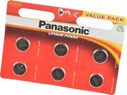 Аккумулятор PANASONIC Lithium Power, CR2016, 3V, 90mAh, (Li-MnO2), 1.6×20мм, 6 шт. — Mēness aptieka Силиконовые клеи, изоляция, аккумуляторы, батареи, бородатые, эпиляторы и т.д.