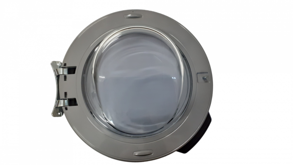 В комплекте дверца стиральной машины ELECTROLUX AEG с сушилкой темно-серого цвета. — изображение 2