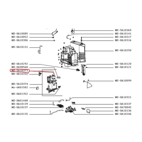 Поршень для электрической кофемашины Krups MS-5A10373 — изображение 2
