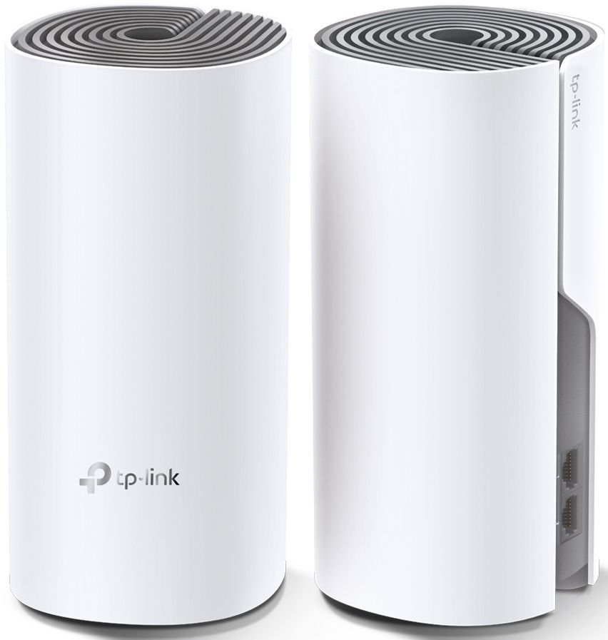 Router TP-Link Deco E4 . AC1200 WHOLE-HOME MESH-WLAN SYSTEM, 2ER SET Wi-Fi адаптеры для компьютеров, планшетов (iPad, Tab)