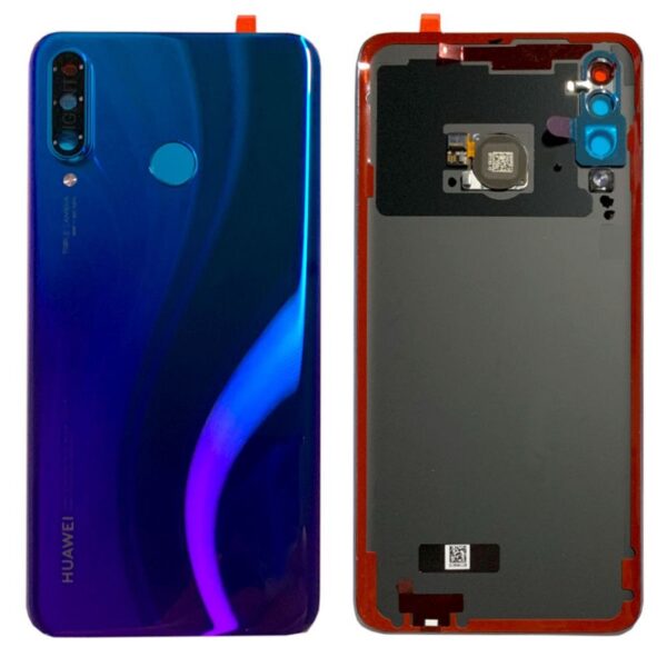 HUAWEI P30 LITE BATTERY+ ЧЕХОЛ, PEACOCK BLUE.КРЫШКА АККУМУЛЯТОРА ДЛЯ HUAWEI P30 LITE, PEACOCK BLUE