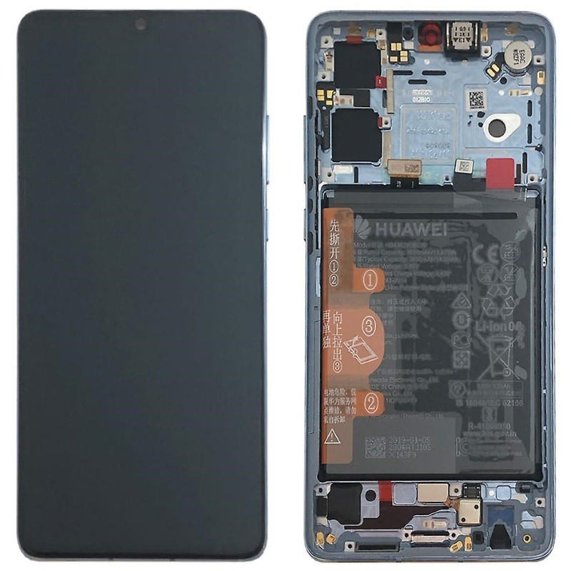 LCD+TOUCH+FRAME+BATTERY FOR HUAWEI P30 — BREATHING CRYSTAL Аккумуляторы для телефонов, чехлы для видеокамер, защитные очки и другие детали